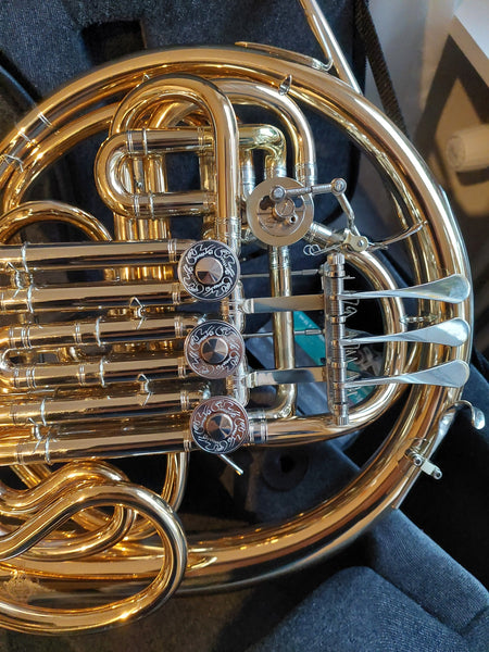 Doppelhorn Thomann HR-401G Waldhorn kaufen gebraucht occasion musikbörse ricardo.ch