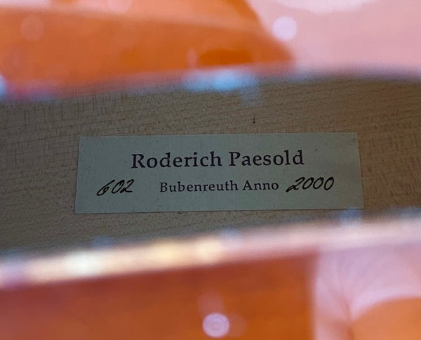 7/8 Cello Roderich Paesold kaufen gebraucht occasion musikbörse ricardo.ch