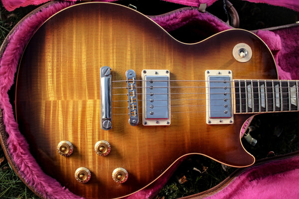 E-Gitarre Gibson Les Paul Standard Plus Top AAA kaufen gebraucht occasion musikbörse ricardo.ch