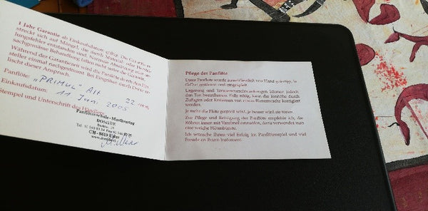Panflöte Primul Alt-Stimme kaufen gebraucht occasion musikbörse ricardo.ch