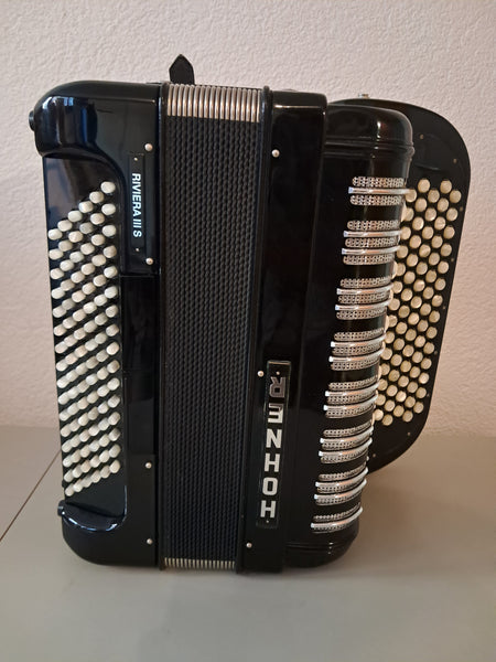 Akkordeon Hohner Riviera III S kaufen gebraucht occasion musikbörse ricardo.ch