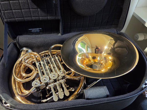 Waldhorn Yamaha YHR-567GBD kaufen gebraucht occasion musikbörse ricardo.ch