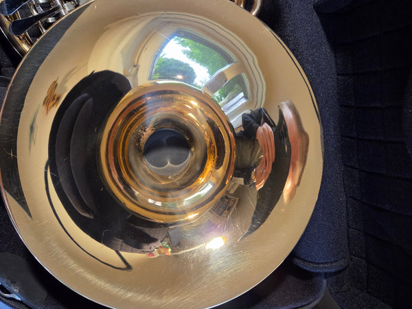 Waldhorn Yamaha YHR-567GBD kaufen gebraucht occasion musikbörse ricardo.ch