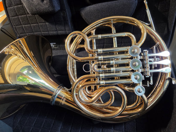 Waldhorn Yamaha YHR-567GBD kaufen gebraucht occasion musikbörse ricardo.ch