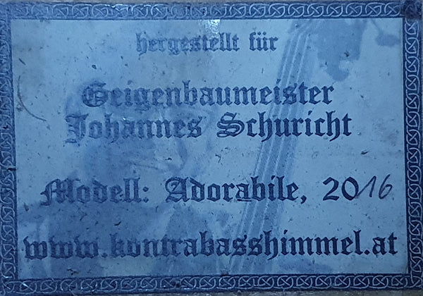 Kontrabass Ardeal Adorabile kaufen gebraucht occasion musikbörse ricardo.ch