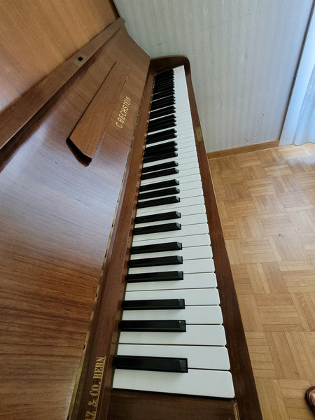 Klavier C. Bechstein Modell 12 n kaufen gebraucht occasion musikbörse ricardo.ch