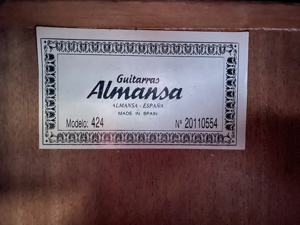 Gitarre Almansa 424 kaufen gebraucht occasion musikbörse ricardo.ch