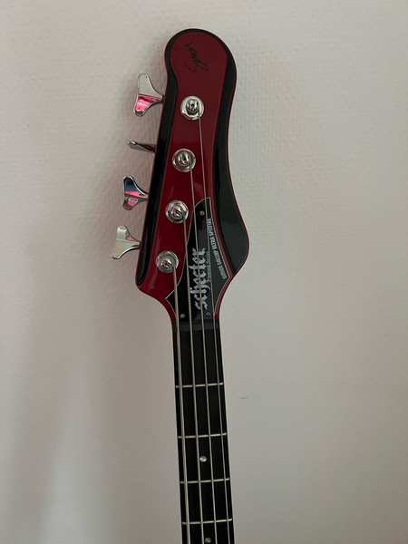 E-Bass Schecter Simon Gallup Ultra Spitfire kaufen gebraucht occasion musikbörse ricardo.ch