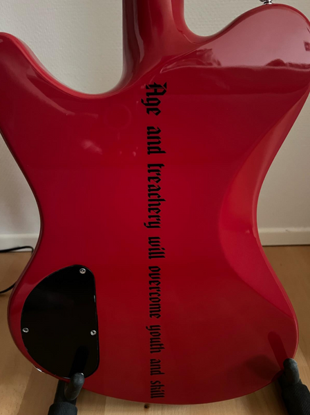 E-Bass Schecter Simon Gallup Ultra Spitfire kaufen gebraucht occasion musikbörse ricardo.ch