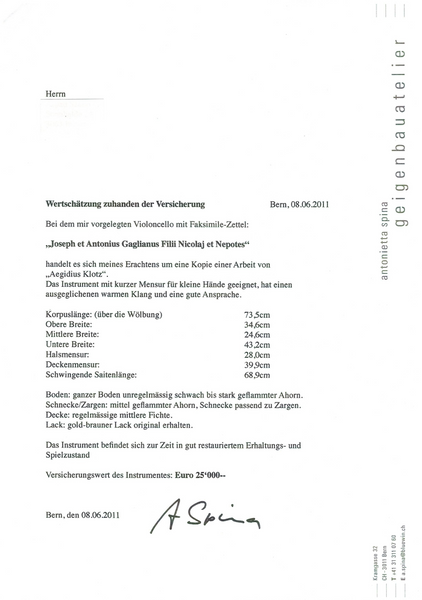 Böhmisches Meistercello aus dem 19. Jahrhundert kaufen gebraucht occasion musikbörse ricardo.ch