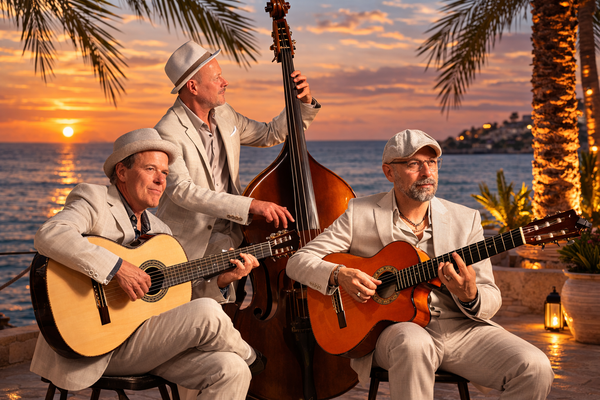 De Nada Rumba Flamenco Gypsy Jazz Latin Bossa Nova Band buchen mieten finden Schweiz