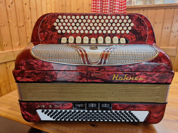 Chromatische Handharmonika Hohner Riviera IV kaufen gebraucht occasion musikbörse ricardo.ch