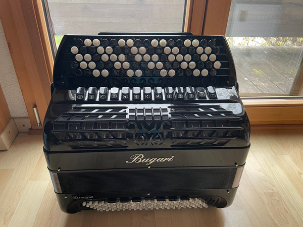 Akkordeon Bugari kaufen gebraucht occasion musikbörse ricardo.ch