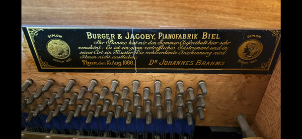 Klavier Burger & Jacobi Mod 1 A - 15592 kaufen gebraucht occasion musikbörse ricardo.ch