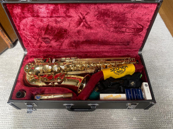 Alt Sax Selmer Super Action 80 serie II kaufen gebraucht occasion musikbörse ricardo.ch