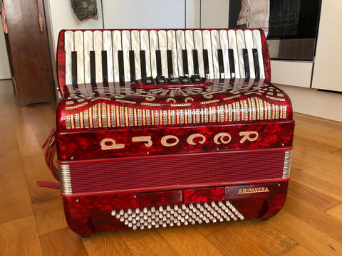 Akkordeon Record Primavera kaufen gebraucht occasion musikbörse ricardo.ch