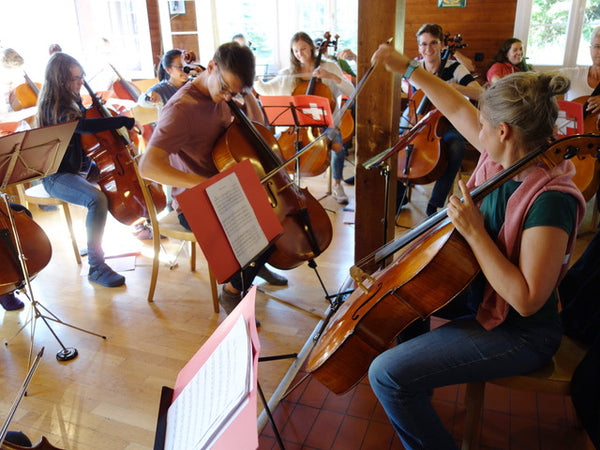 Cellounterricht Cellolehrerin Bern Eva Gruppenunterricht