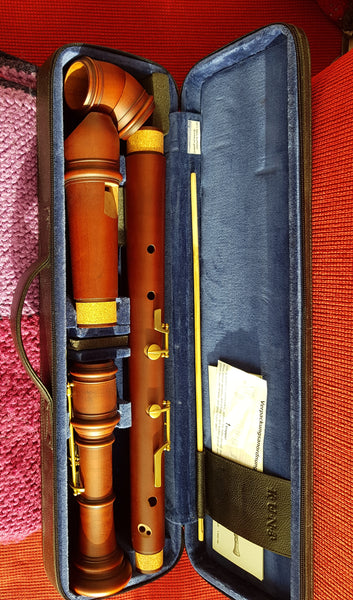 VERKAUFT Superio F-Bassblockflöte 442 Hz