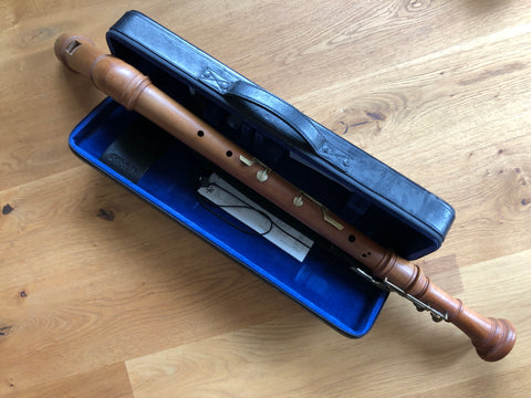 Bass Blockflöte Küng f Superio kaufen occasion gebraucht musikbörse ricardo.ch