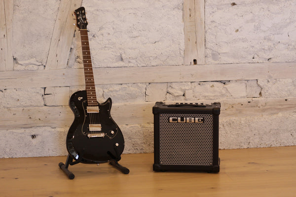 VERKAUFT E-Gitarre Junior Godin Empire Black HG