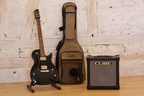 VERKAUFT E-Gitarre Junior Godin Empire Black HG