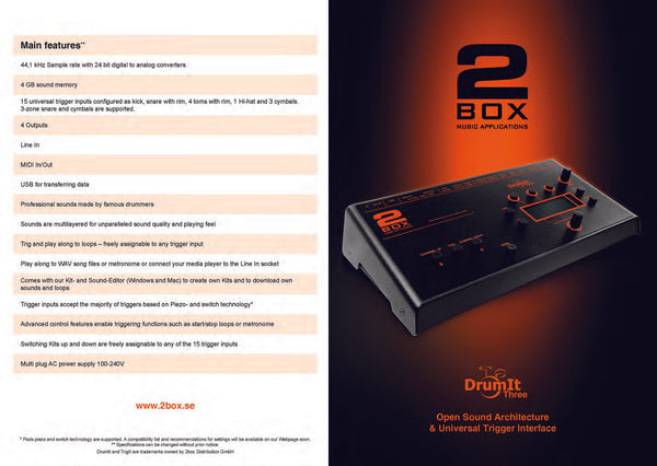 E-Drum-Kit 2Box Speedlight Kit