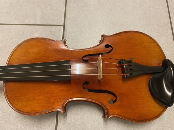 4/4 Violine Thibouville-Lamy 1920 mit Violinbogen & Schulterstütze